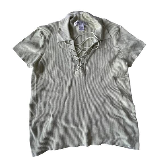 Jones Wear Sport 3 Piece Set Jacket Pants Top Floral Denim Mint Green L/14 EUC - Picture 4 of 12